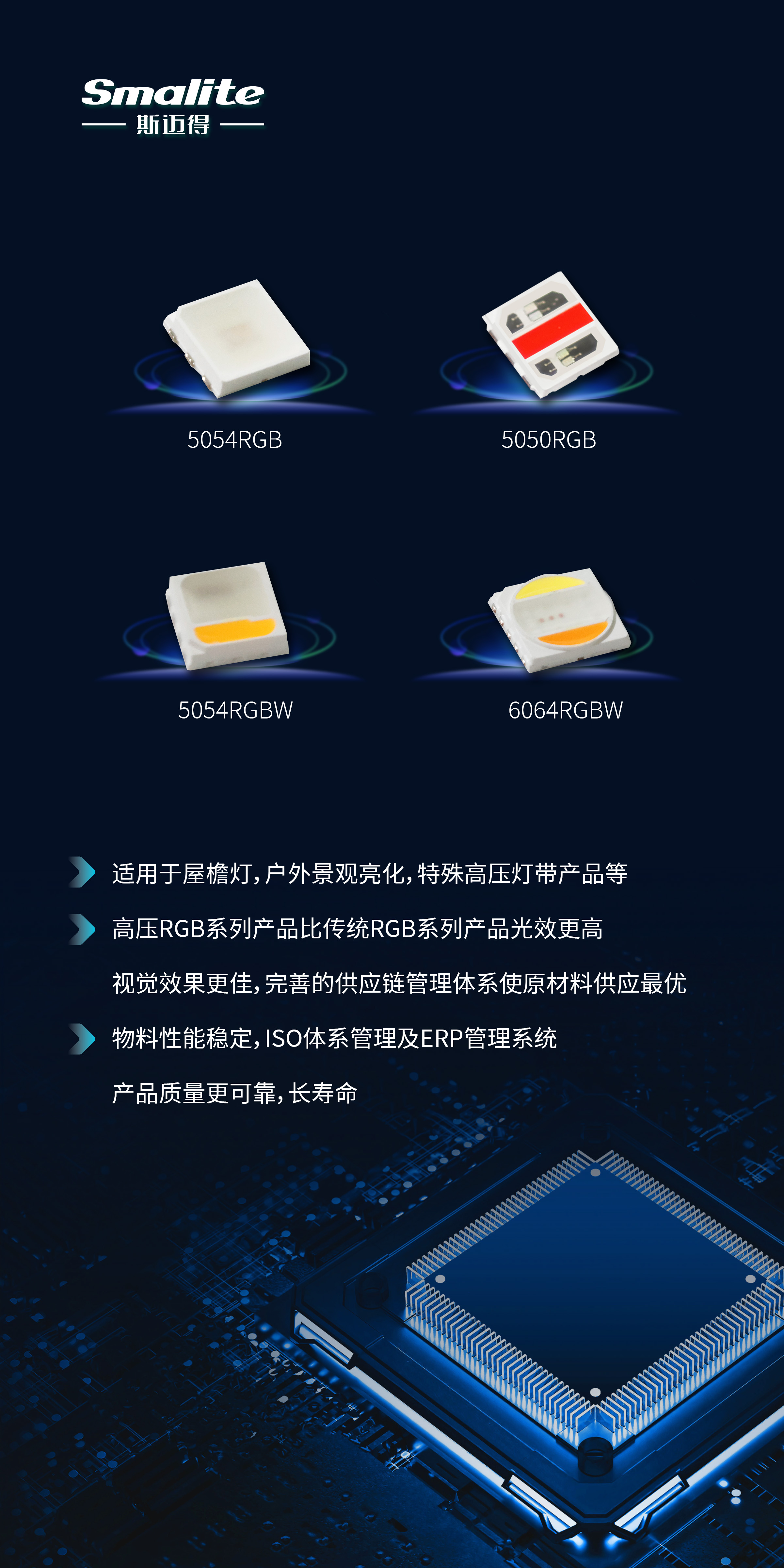 斯邁得針對(duì)智能照明市場(chǎng)推出PCT三合一四合一五合一高壓系列產(chǎn)品